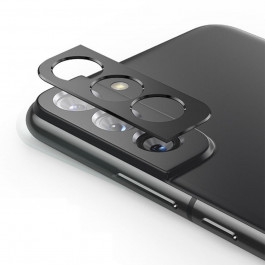 Epik Захисна рамка зі склом на задню камеру Tempered Glass для Samsung Galaxy S22 Plus black