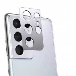 Epik Захисна рамка на задню камеру  Screen Saver для Samsung Galaxy S21 Ultra silver