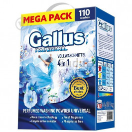 Gallus Пральний порошок Professional 4в1 Vollwashmittel 6,05 кг (4251415302104)