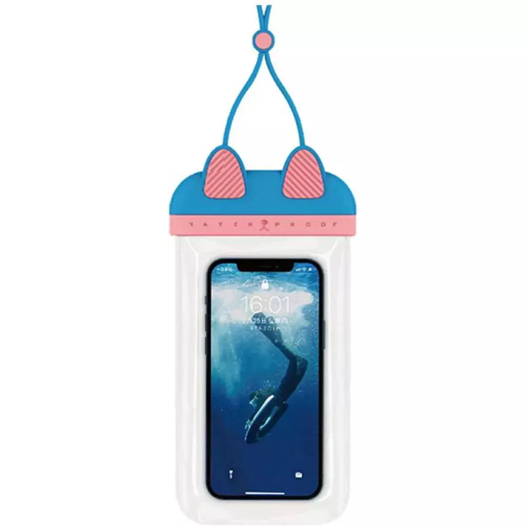 WIWU Kitty Waterproof Storage Bag for Swimming Blue - зображення 1