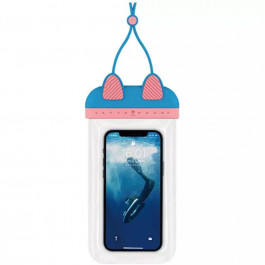 WIWU Kitty Waterproof Storage Bag for Swimming Blue