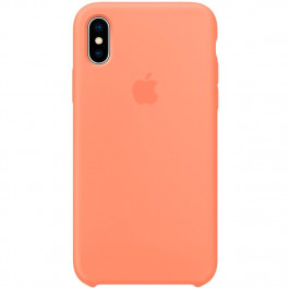 Apple iPhone X Silicone Case - Peach (MRRC2)
