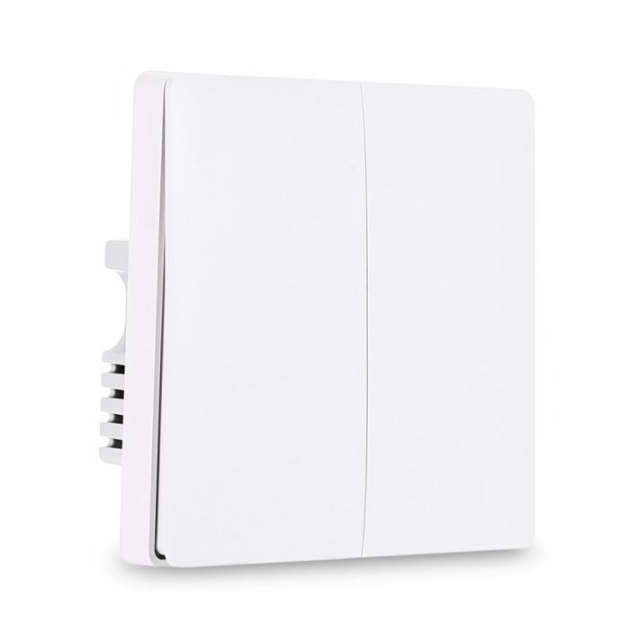 Aqara Smart Light Switch Live Double Button ZigBee Version (QBKG03LM/AK014CNW01) - зображення 1