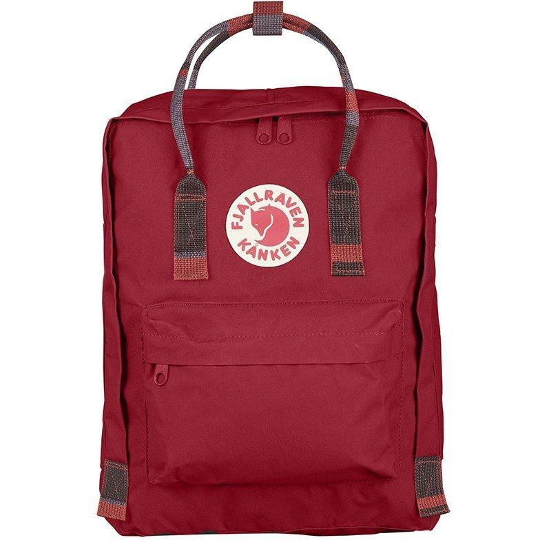 Fjallraven Kanken / Deep Red-Random Blocked (F23510.325-915) - зображення 1