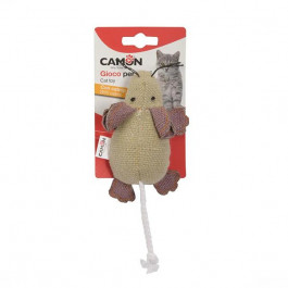 Camon Cat toy with catnip - denim mouse Джинсова мишка з котячою м'ятою (AG080)