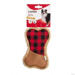 Camon Dog toy - fabric bone Кістка з тканини з пищалкою (AH4113)