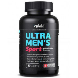 VP Lab Nutrition Ultra Men's Sport Multivitamin Formula 180 Caplets