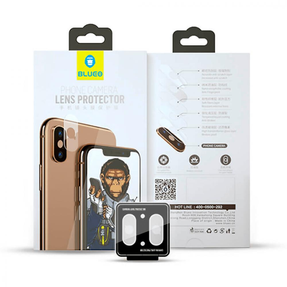 Blueo Захисне скло для iPhone X / Xs Max  Camera Lens Protector ( Clear ) - зображення 1