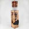 VoisBBQ Набор шампуров "Колод" на деревянной колодке (NP49) - зображення 4