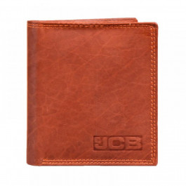 JCB Шкіряний гаманець чоловічий  NC37MN Tan (Рудий) із захистом RFID