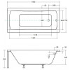 Besco Optima 150x70 - зображення 2