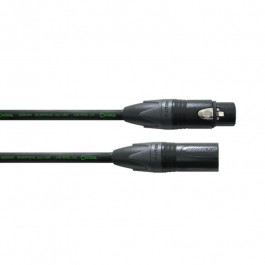 Cordial Мікрофонний кабель Neutrik XLR female / XLR male 20 м Black (CRM 20 FM-BLACK)