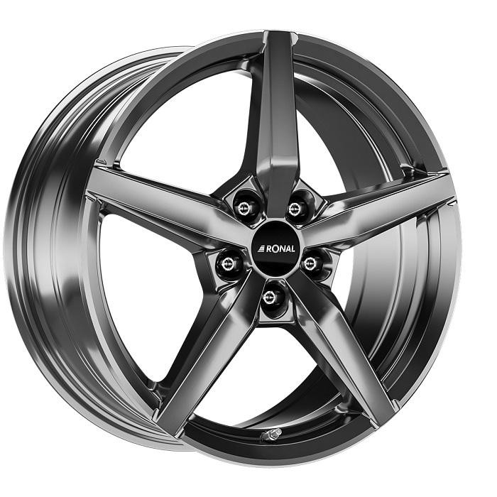 RONAL R69 magnetic grey (R18 W8.0 PCD5x108 ET45 DIA76) - зображення 1