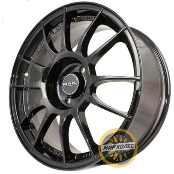 MAK Xlr Gloss Black (R18 W7.5 PCD4x100 ET45 DIA72) - зображення 1