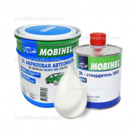 Mobihel B3 FORD Diamond White Автоемаль акрилова 2К Mobihel 0,75л + 9900 Затверджувач 0,375л