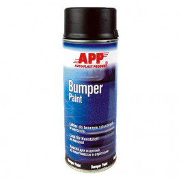 Auto-Plast Produkt (APP) APP Bumper Paint Фарба для бамперів чорна аерозоль 0,4л