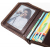 Vintage Чоловічий портмоне невеликого розміру з коричневої шкіри  (2420245) - зображення 9