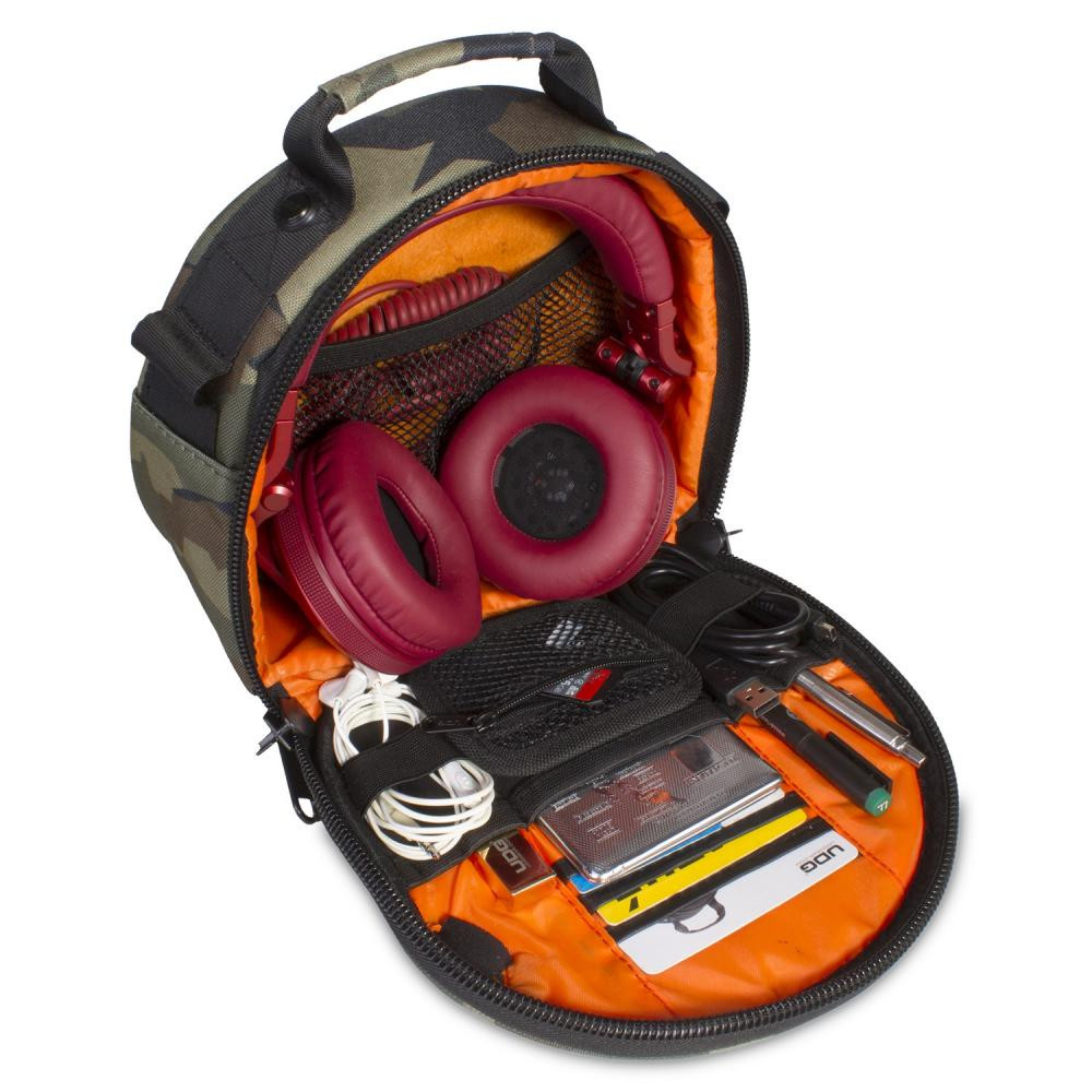 UDG Ultimate DIGI Headphone Bag Black Camo, Orange/ins - зображення 1