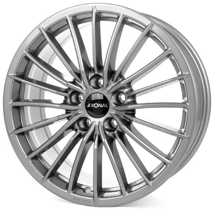 RONAL R68 hyper grey (R18 W9.0 PCD5x114.3 ET40 DIA82) - зображення 1