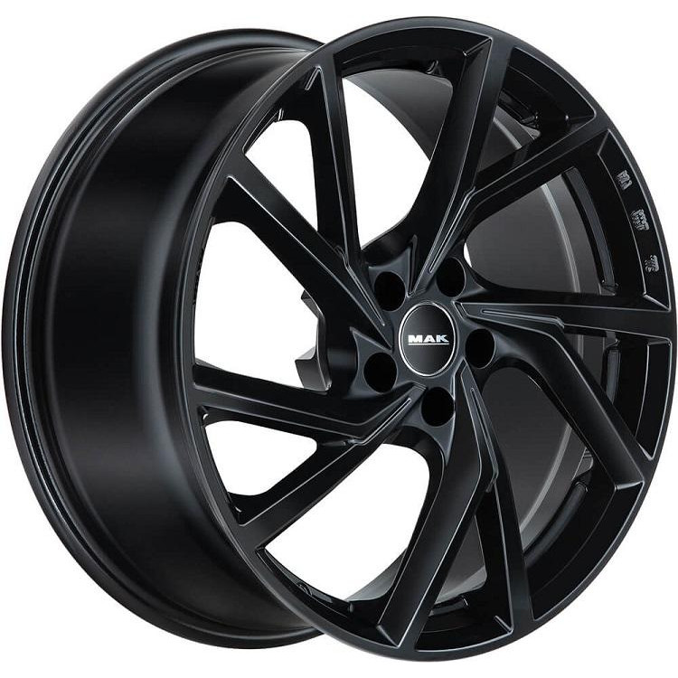 MAK Kassel Gloss Black (R19 W8.0 PCD5x108 ET50 DIA72) - зображення 1