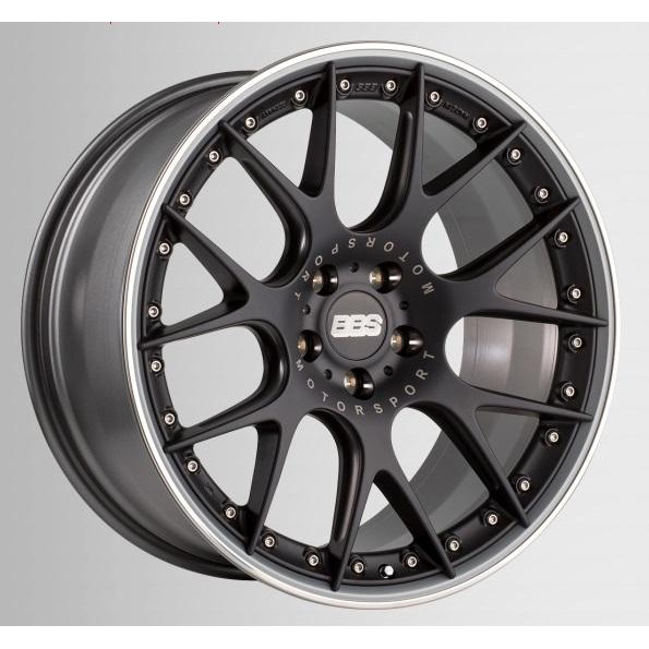 BBS CH-RII satin black-titanium (R22 W10.0 PCD5x130 ET33 DIA84) - зображення 1