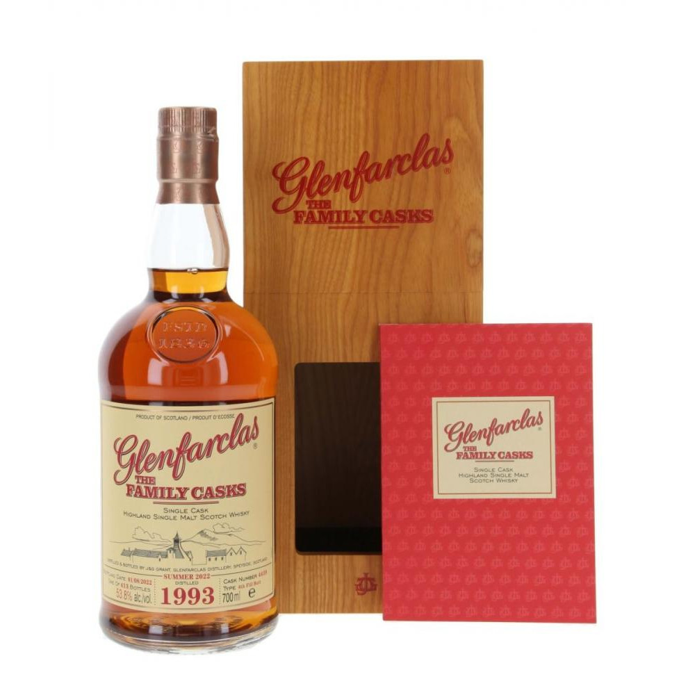 Glenfarclas Віскі  The Family Cask 1993 S22 4439 0,7 л (5018066220411) - зображення 1