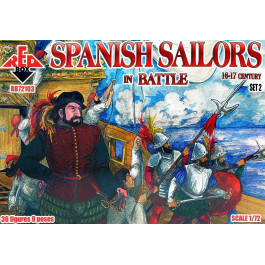 Red Box Испанские моряки в битве 16-17 века, набор 2 (RB72103)