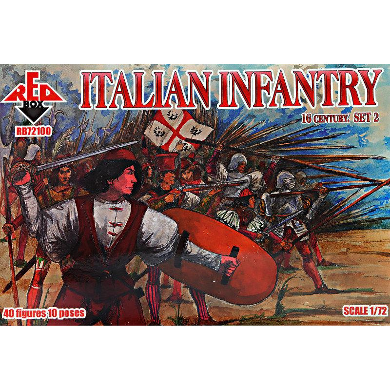 Red Box Итальянская пехота 16 века, набор 2 (RB72100) - зображення 1