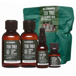 Mr. Scrubber - Набор для лица Tea Tree skin treatment
