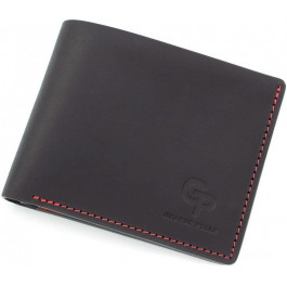 Grande Pelle Мужской кожаный черный кошелек на магните  (50511060)
