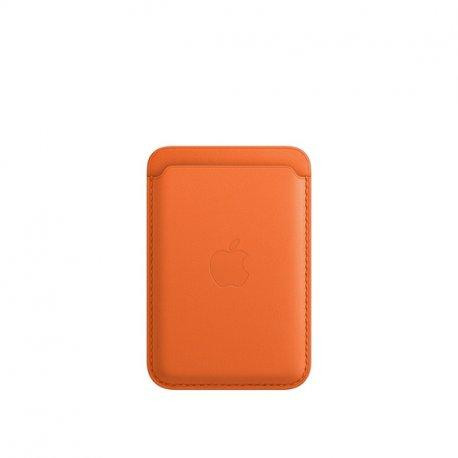 Apple iPhone Leather Wallet with MagSafe - Orange (MPPY3) - зображення 1