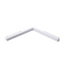 Azzardo AZ4620 Saga TRACK MAGNETIC CORNER B 24W MILKY120 4000K WH 1300 - зображення 1