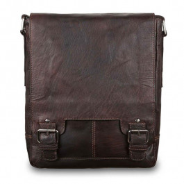 Ashwood Чоловіча сумка  Leather 8342 Коричневий 6л (8342 BRN)