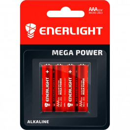 Enerlight AAA bat Alkaline 4шт Mega Power 90030104