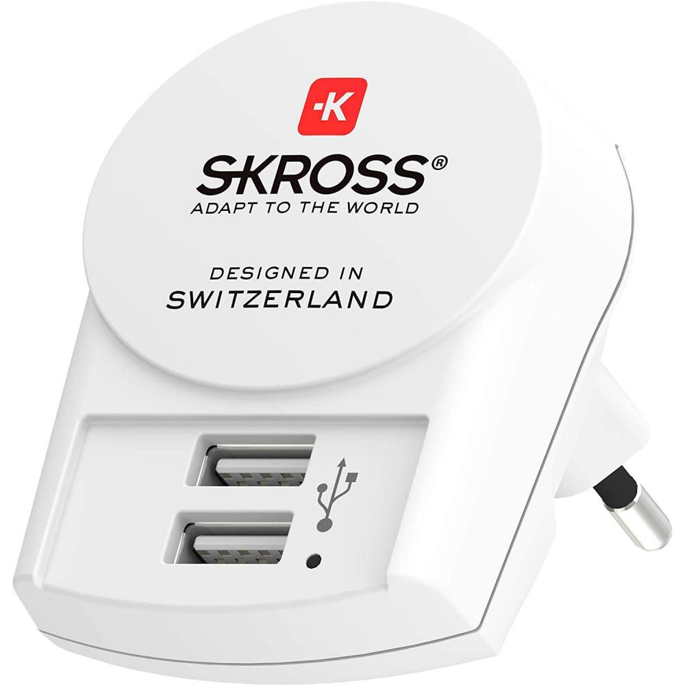 SKROSS Euro USB Charger White (1.302421) - зображення 1