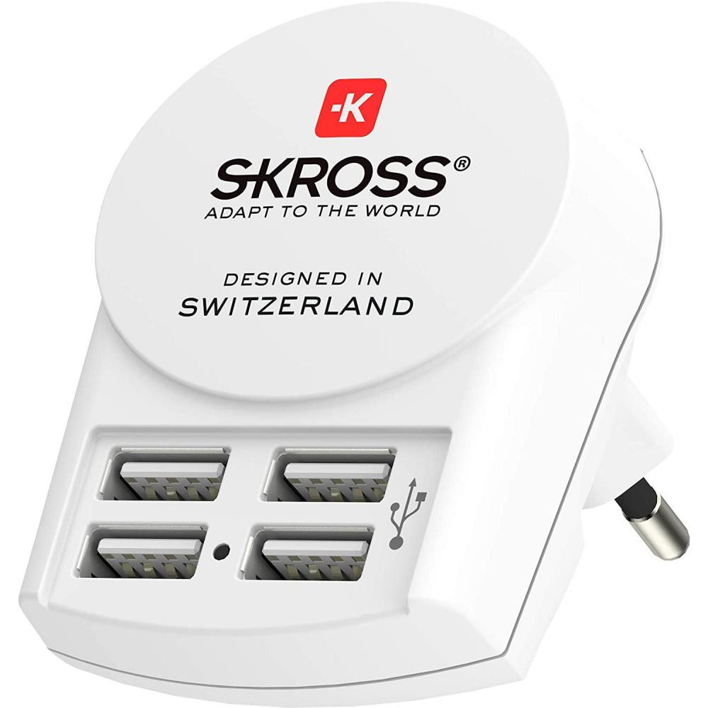 SKROSS Euro USB Charger White (1.302422) - зображення 1