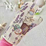   LiMaSo Гобеленовая кухонная рукавица-прихватка с пасхальным рисунком  EDEN1018B-RK