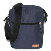 DNK Leather Чоловіча сумка планшет  синя (Classic bag col. 03)