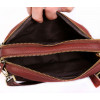 Leather Collection Коричнева чоловіча шкіряна сумка для особистих речей Leather Bag Collection (0-0045) - зображення 5