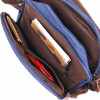Vintage Синя чоловіча сумка-барсетка з текстилю  (2421264) - зображення 5