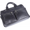 Vintage Темно-синя чоловіча сумка під ноутбук до 14 дюймів із натуральної шкіри флотар SHVIGEL (00976) - зображення 6