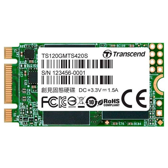 Transcend MTS420S 120 GB (TS120GMTS420S) - зображення 1