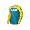 Just1 Мотоджерси Just1 J-Force Terra Blue-Yellow M - зображення 1