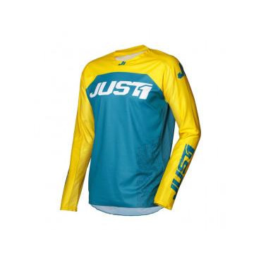 Just1 Мотоджерси Just1 J-Force Terra Blue-Yellow M - зображення 1