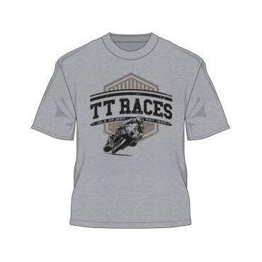 IOMTT Футболка IOMTT Races est 1907 Retro Grey S - зображення 1