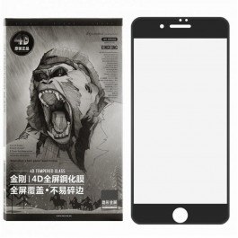 WK Tempered Glass Kingkong 4D Curved for iPhone X Black (WTP-010)