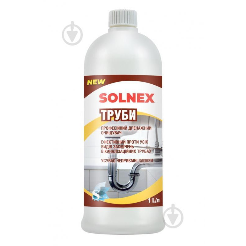 SOLNEX Засіб для чищення труб від засмічень  1 л (4820233090540) - зображення 1