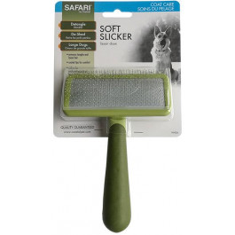 Safari Пуходерка  Soft для собак і котів м'яка зелена 11x17 см (39231)