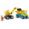 LEGO City Будівельна вантажівка й кулястий кран-таран (60391) - зображення 4