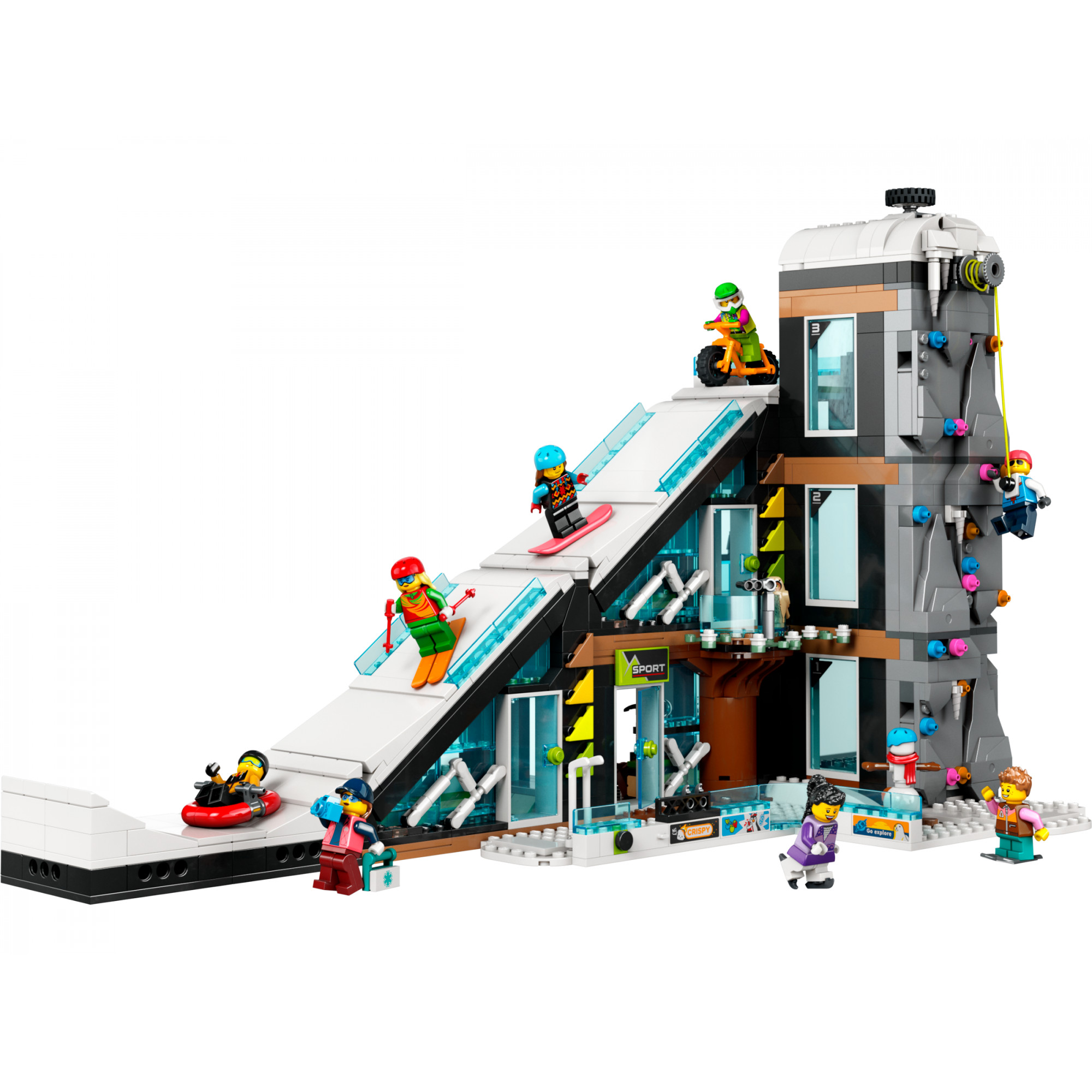 LEGO City Гірськолижний і скелелазний центр (60366) - зображення 1